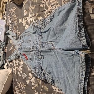 Vintage Union Bay Denim Women's Overall Shorts